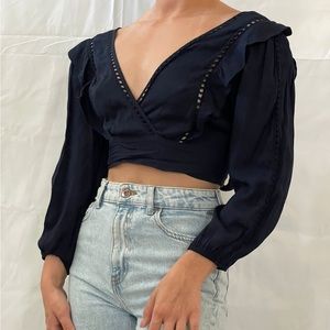 From Boutique- crop top